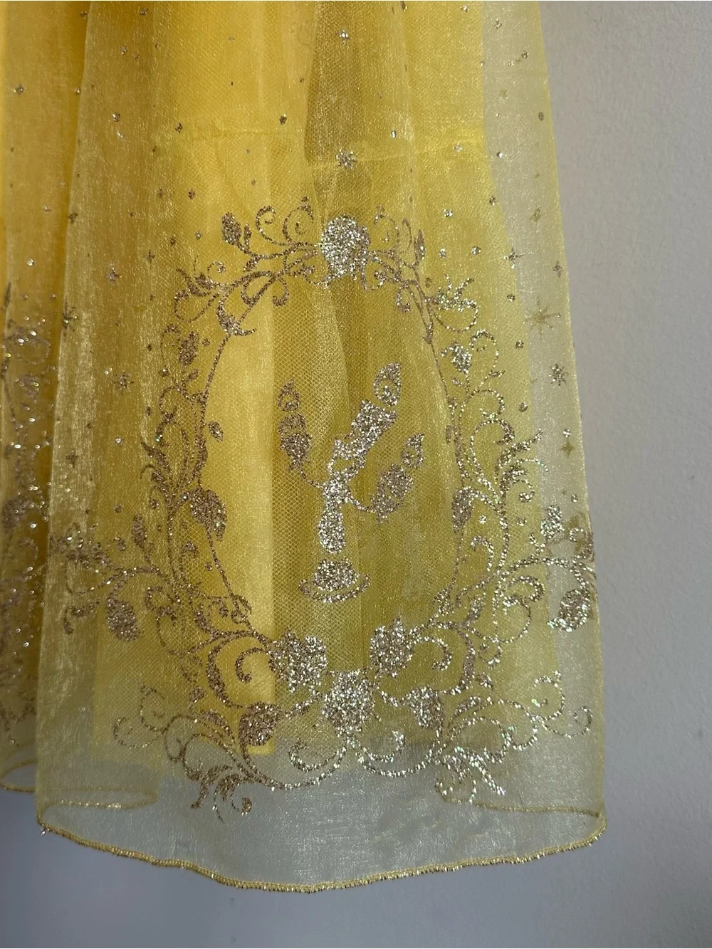 NWT Disney Store Princess Belle Dress Beauty & The Beast Costume Girls Large 10